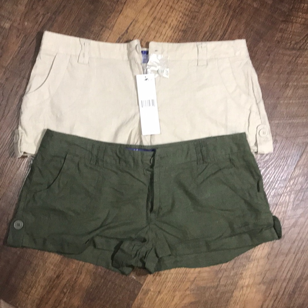 Miley Cyrus Khaki Shorts Size 17